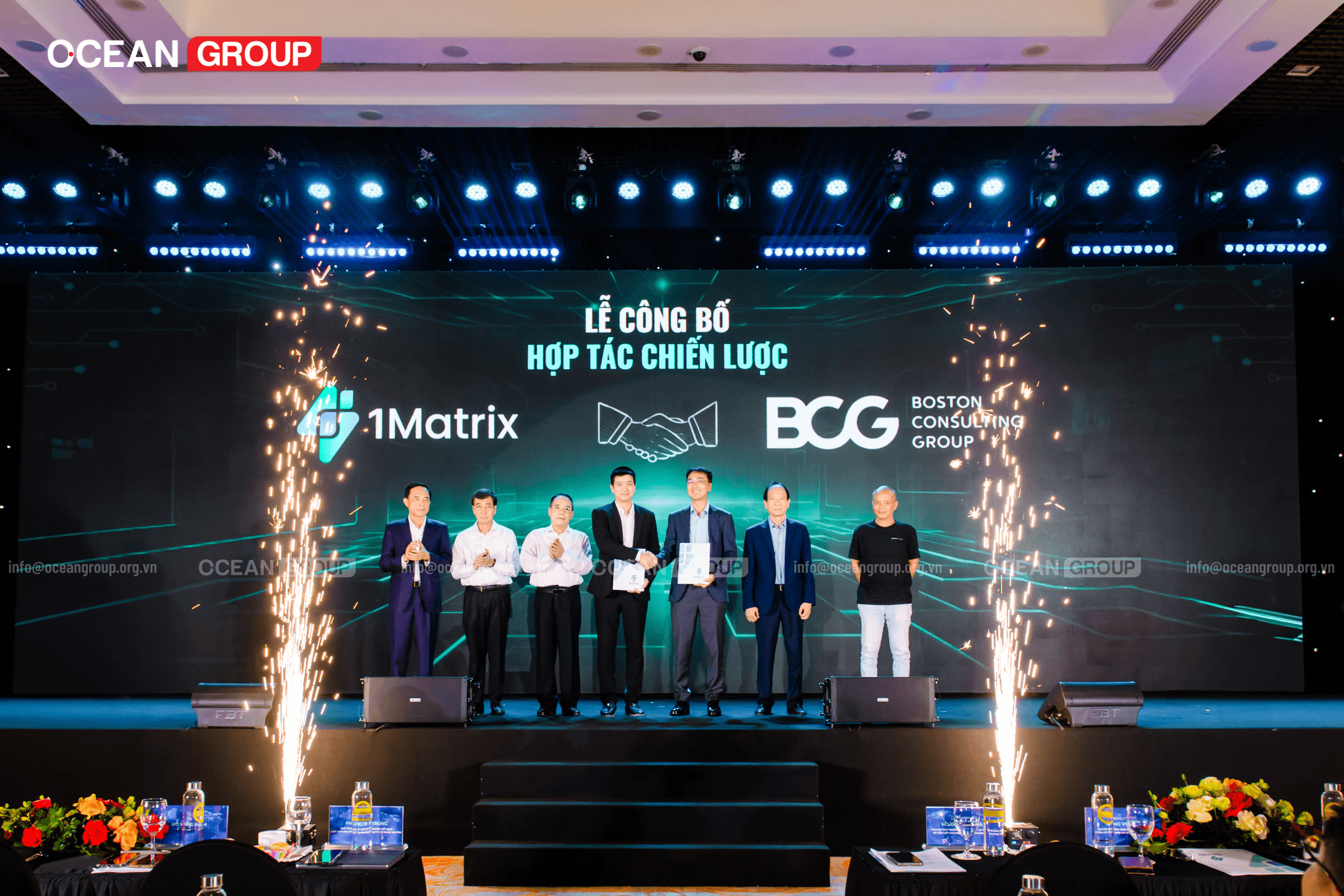 Hợp tác chiến lược giữa 1Matrix và BCG
